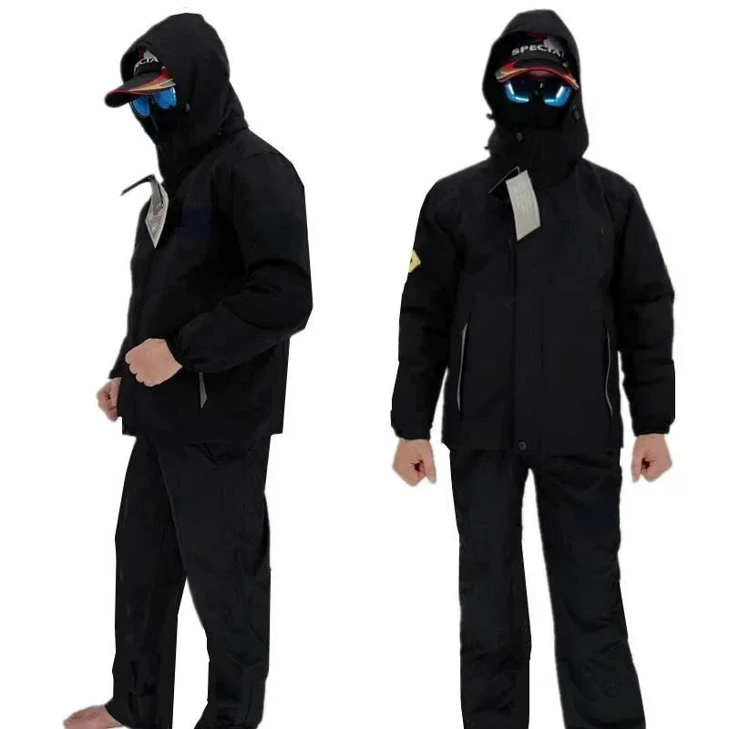 Thick Fishing Clothes Set Wint - Fishing Rain Suit 评论和价格