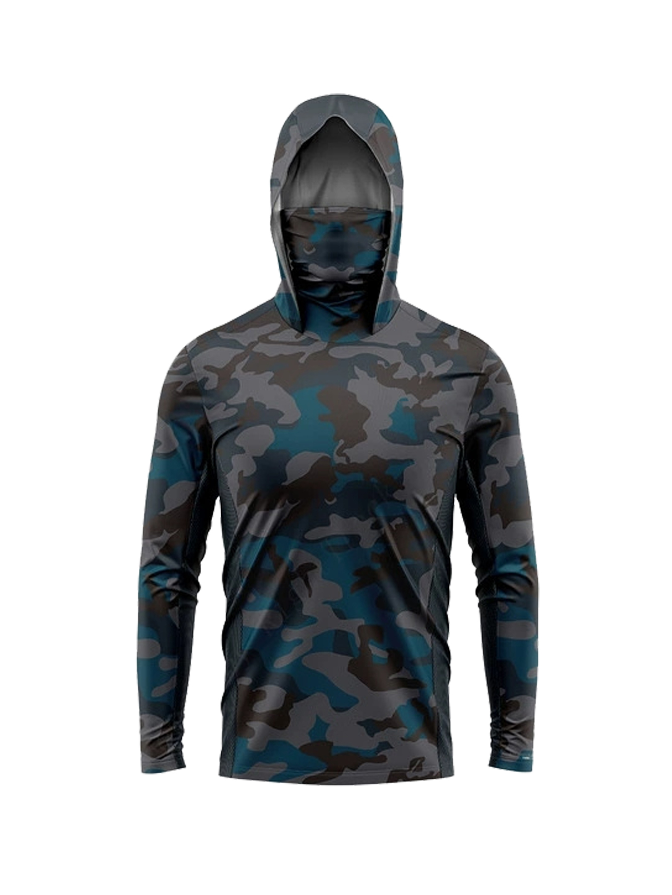 Desert Camo Men Fishing Hooded - Fishing Shirt Uv Protection 评论和价格