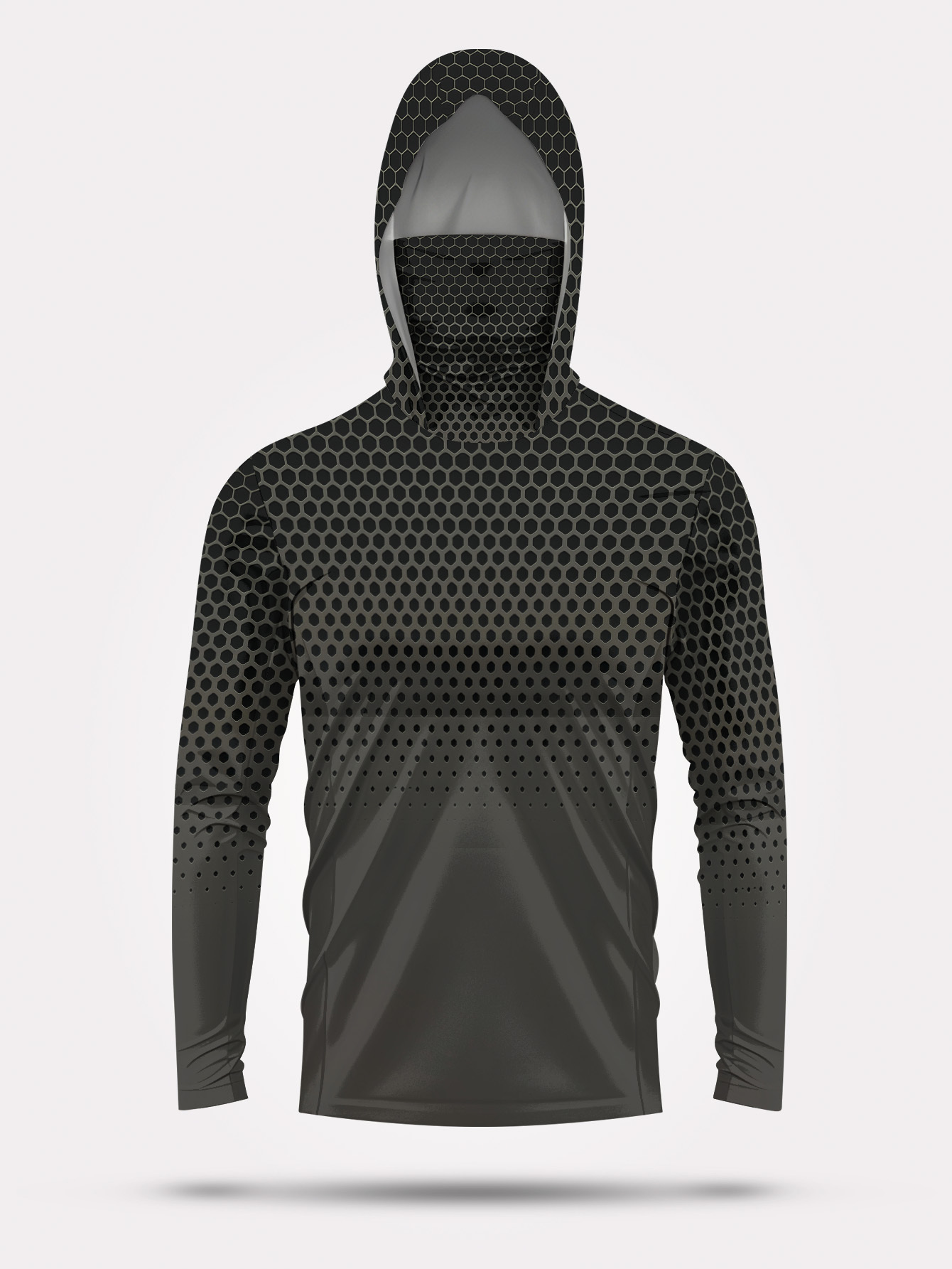 Men Summer UPF50+ Fishing Hood - Fishing Hoodie 评论和价格