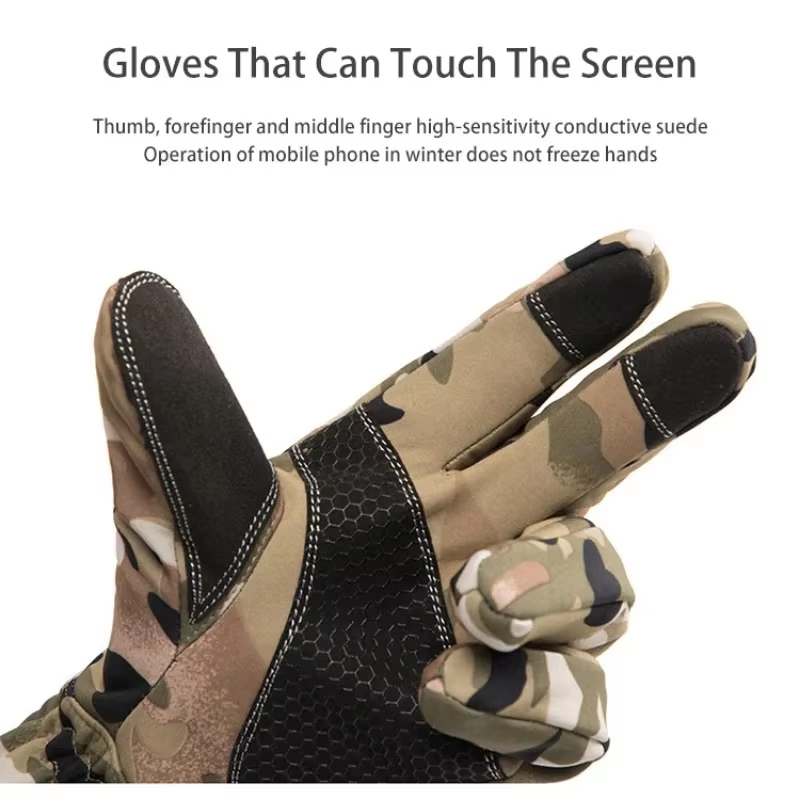 Tactics Outdoors Camouflage Hu - Fishing Gloves 评论和价格