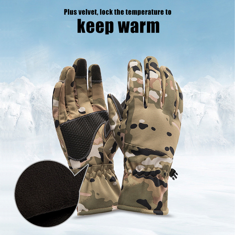 Tactics Outdoors Camouflage Hu - Fishing Gloves 评论和价格